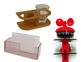 Diverse Halterungen für mehr Komfort an Bord