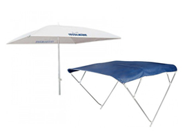 Sonnenschutz für Boote - Bimini Top und Sonnenverdeck