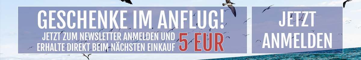 Jetzt zum Newsletter anmelden und 5 EUR erhalten